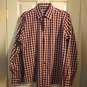 Plaid Flannel Long Sleeve Button Up